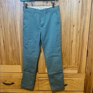 Boys Teal Chino Pants
